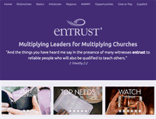 Tablet Screenshot of entrust4.org